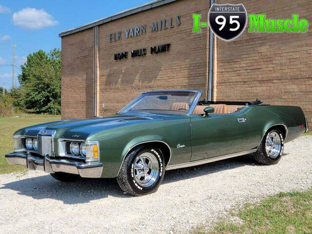 1973 Mercury Cougar for sale at I-95 Muscle in Hope Mills NC