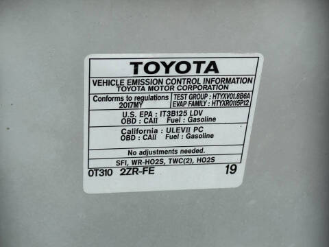 2017 Toyota Corolla LE