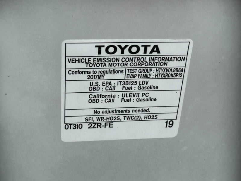 2017 Toyota Corolla LE