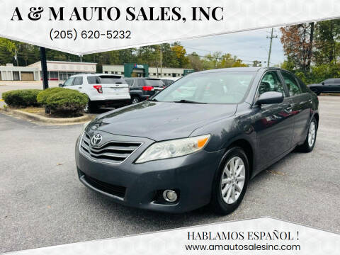 2011 Toyota Camry for sale at A & M Auto Sales, Inc in Alabaster AL