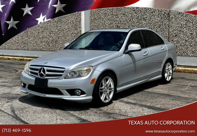 2008 Mercedes-Benz C-Class for sale at Texas Auto Corporation in Houston TX