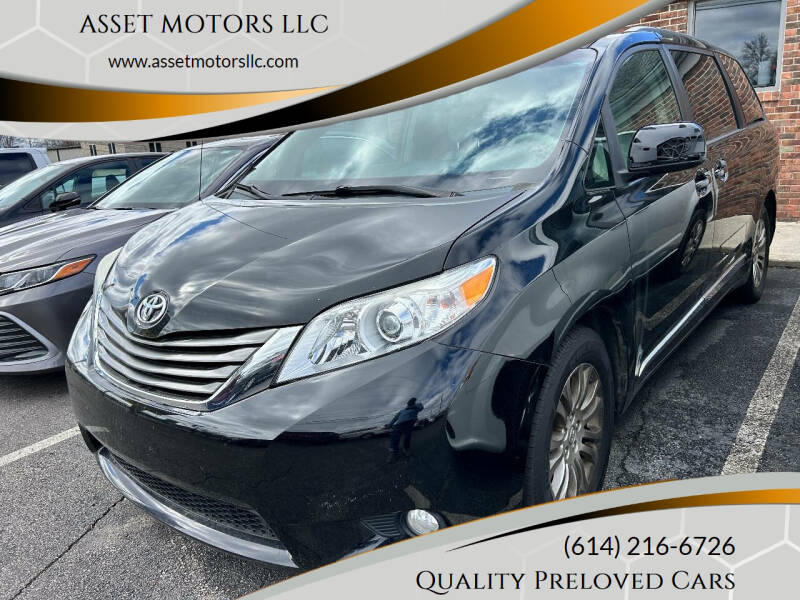 2014 Toyota Sienna for sale at ASSET MOTORS LLC in Westerville OH