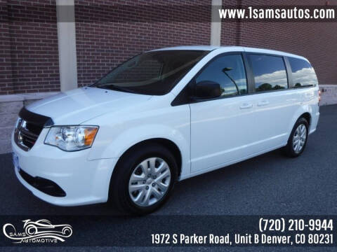 2018 Dodge Grand Caravan for sale at SAM'S AUTOMOTIVE in Denver CO