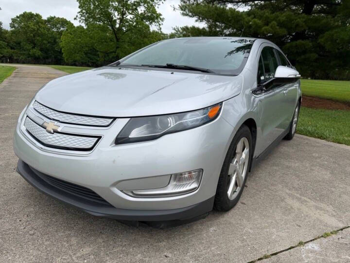 Silver 2014 Chevrolet Volt Premium Premium 4dr Hatchback 1