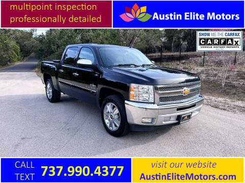 2013 Chevrolet Silverado 1500 for sale at Austin Elite Motors in Austin TX