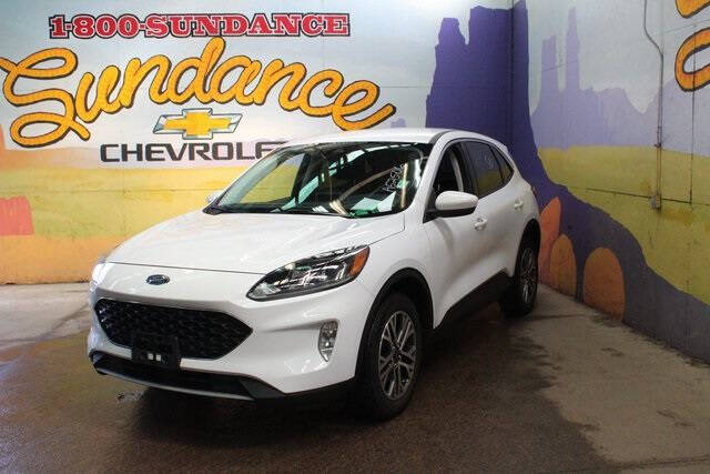 Used 2022 Ford Escape SEL with VIN 1FMCU9H61NUA52506 for sale in Grand Ledge, MI