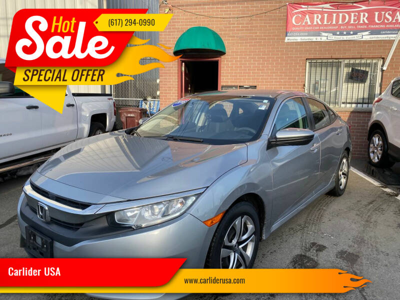 2016 Honda Civic for sale at Carlider USA in Everett MA