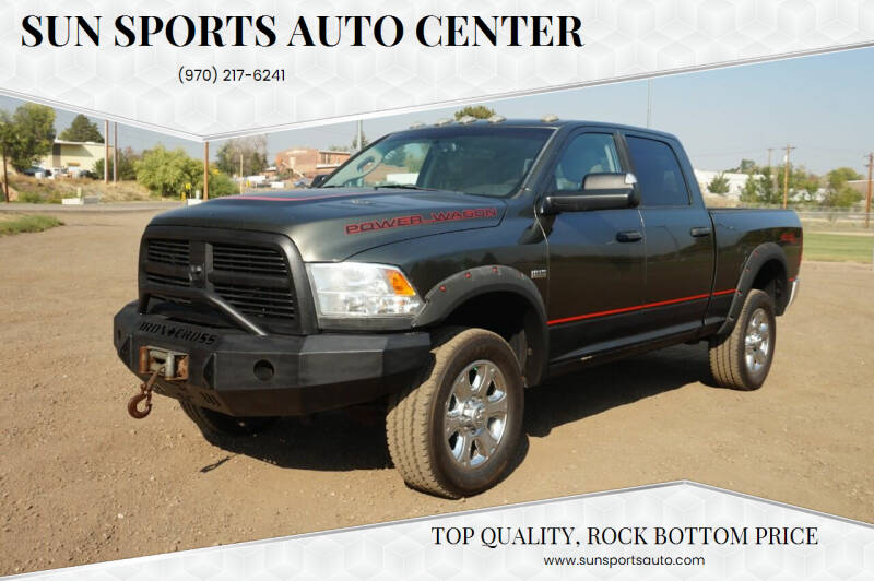 2012 RAM Ram Pickup 2500 for sale at Sun Sports Auto Center in Loveland CO