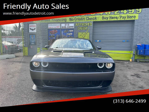 2019 Dodge Challenger for sale at Friendly Auto Sales in Detroit MI