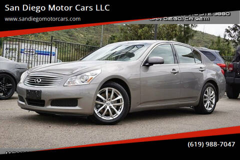 2008 Infiniti G35 for sale at San Diego Motor Cars LLC in Spring Valley CA