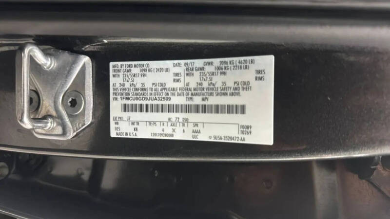 2018 Ford Escape SE
