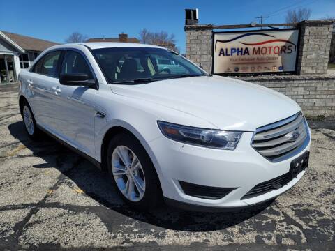 2016 Ford Taurus for sale at Alpha Motors in New Berlin WI