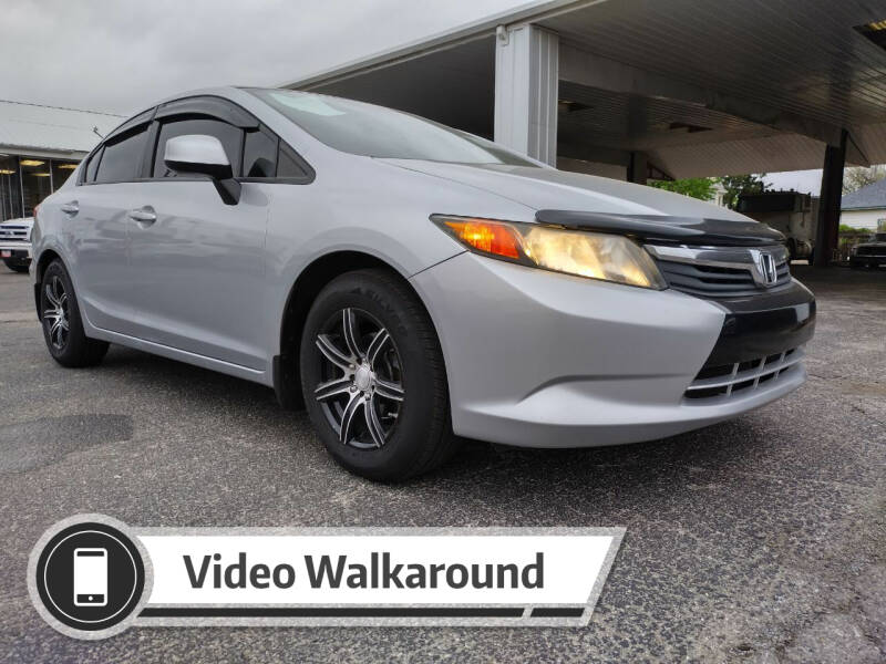 2012 Honda Civic for sale at Eastern Motors in Altus OK