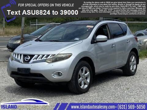 2009 Nissan Murano for sale at Island Auto Sales in East Patchogue NY