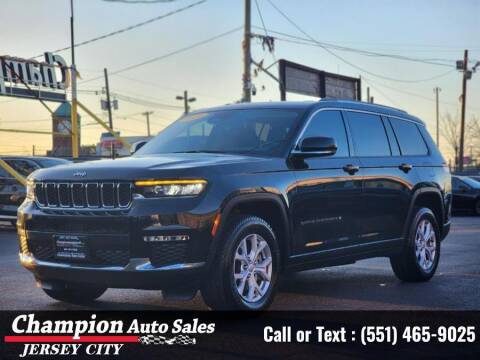 2021 Jeep Grand Cherokee L for sale at CHAMPION AUTO SALES OF JERSEY CITY in Jersey City NJ