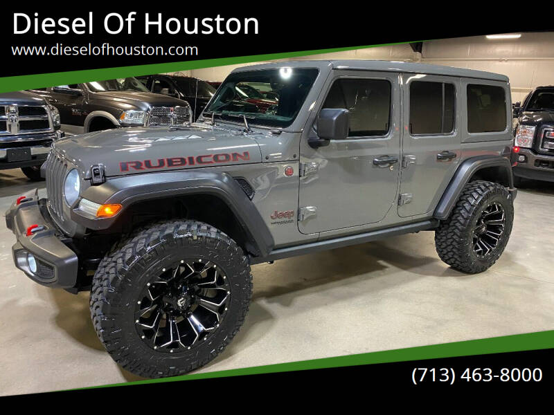 2020 Jeep Wrangler Unlimited for sale at Diesel Of Houston in Houston TX