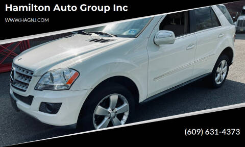 2010 Mercedes-Benz M-Class for sale at Hamilton Auto Group Inc in Hamilton Township NJ