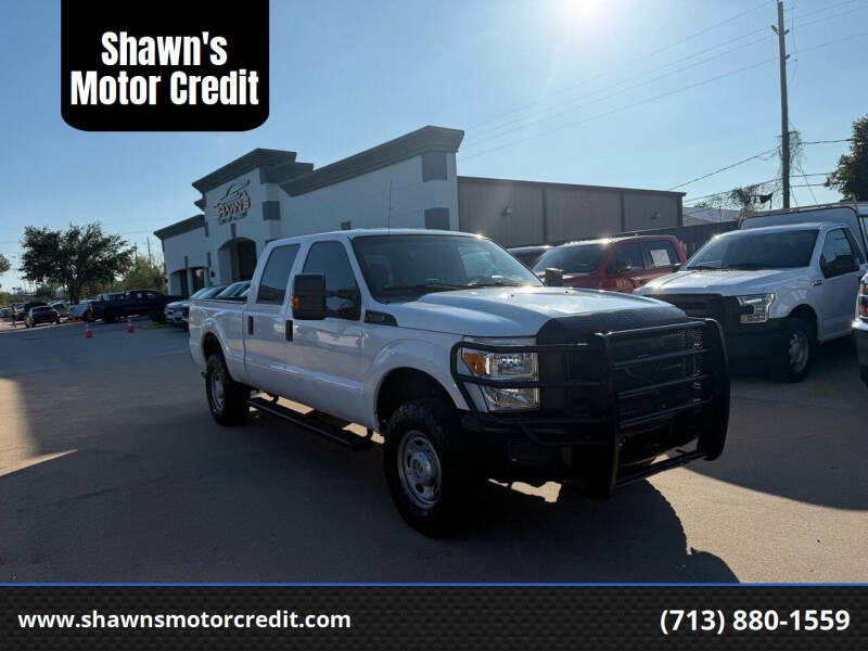 2016 Ford F-250 Super Duty for sale at Shawn's Motor Credit in Houston TX