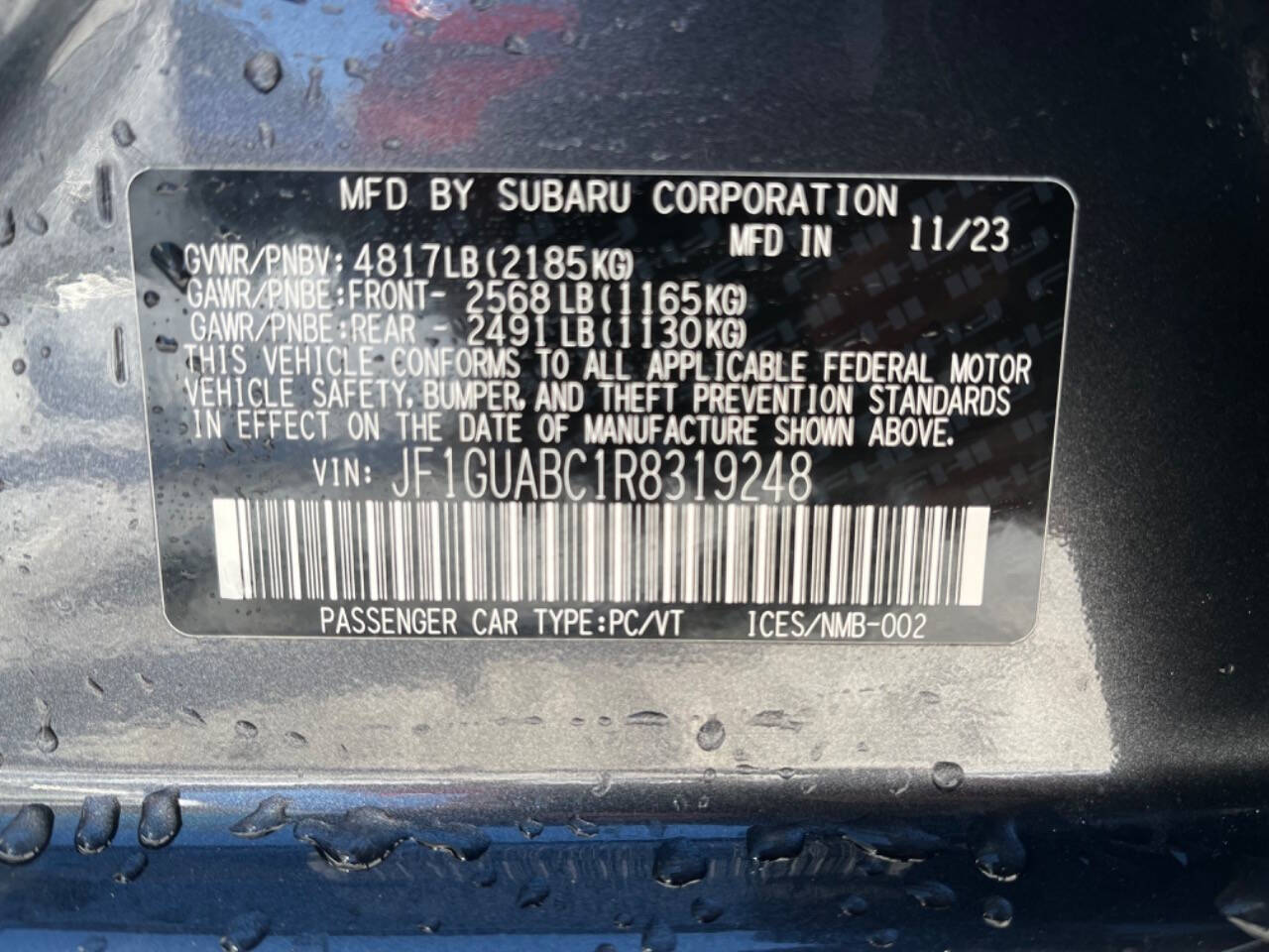 2024 Subaru Impreza for sale at Melniks Automotive in Berea, OH