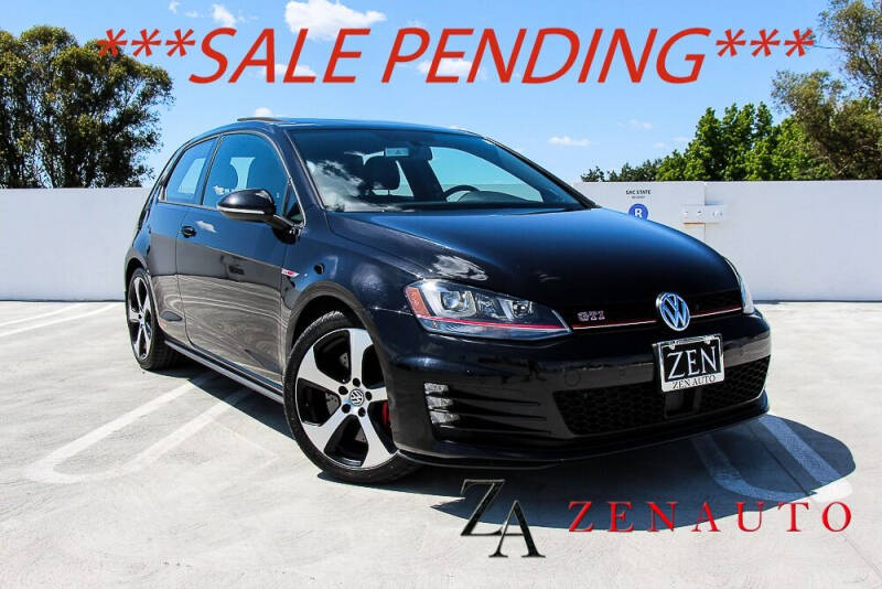 2015 Volkswagen Golf GTI for sale at Zen Auto Sales in Sacramento CA