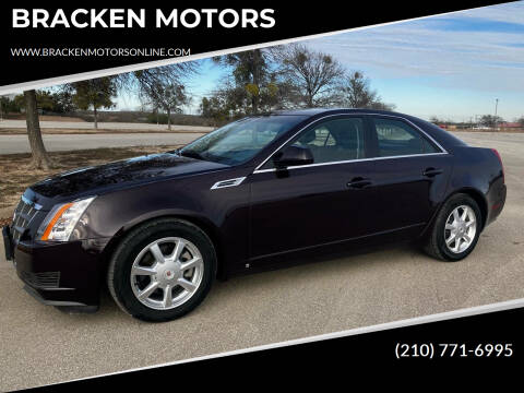 2008 Cadillac CTS for sale at BRACKEN MOTORS in San Antonio TX