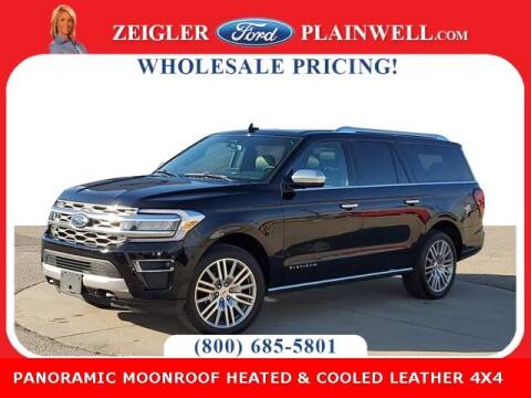 2022 Ford Expedition MAX for sale at Zeigler Ford of Plainwell - Devon Rainwater in Plainwell MI