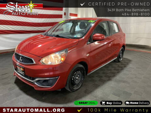2019 Mitsubishi Mirage for sale at STAR AUTO MALL 512 in Bethlehem PA