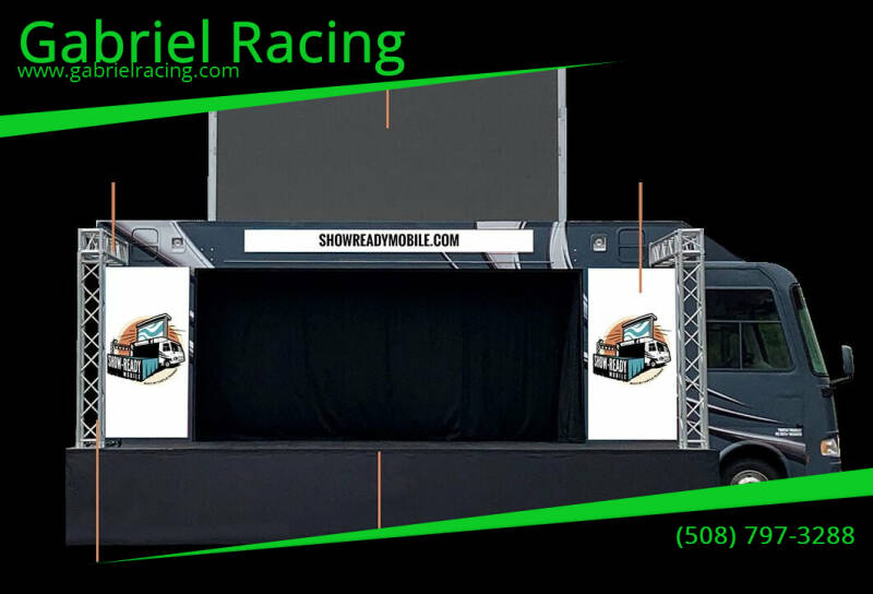 2020 Show Ready Mobile Custom Stage & Video Screen for sale at Gabriel Racing in Worcester MA