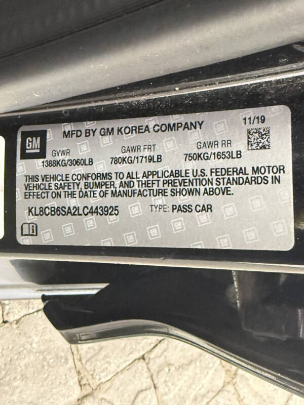 2020 Chevrolet Spark LS CVT