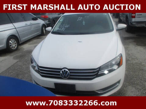2012 Volkswagen Passat for sale at First Marshall Auto Auction in Harvey IL