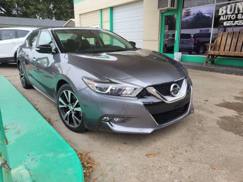 2017 Nissan Maxima for sale at Bundy Auto Sales in Sumter SC
