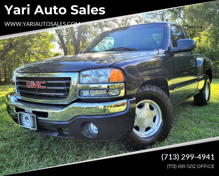 2004 GMC Sierra 1500 for sale at Yari Auto Sales in Houston TX