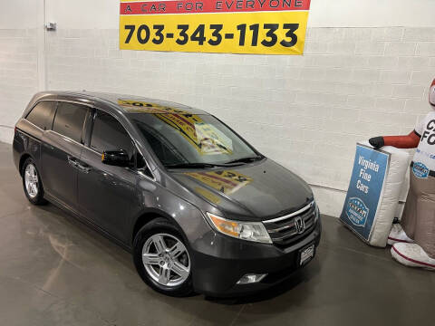 2012 Honda Odyssey for sale at Virginia Fine Cars in Chantilly VA