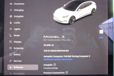 2021 Tesla Model 3 Standard Range Plus
