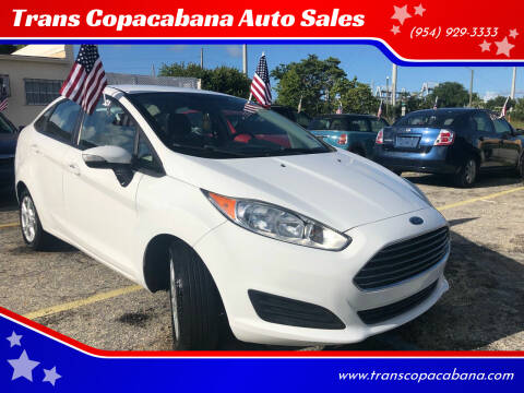 2014 Ford Fiesta for sale at TransCopacabana.Com in Hollywood FL