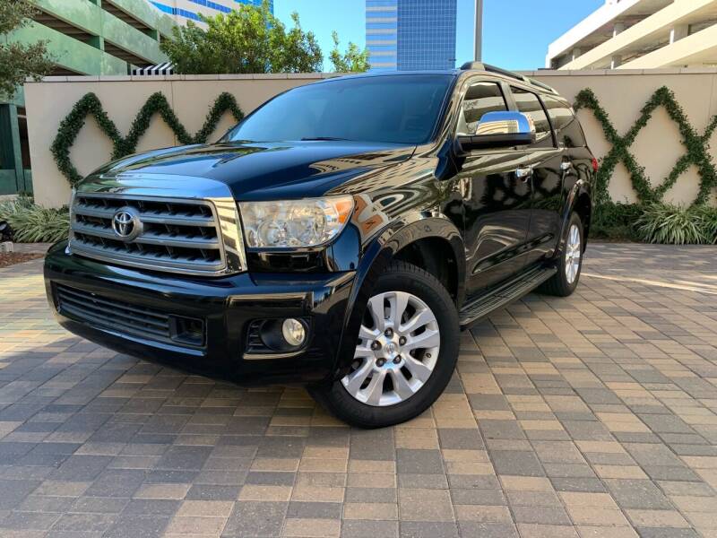 2013 Toyota Sequoia for sale at ROGERS MOTORCARS in Houston TX