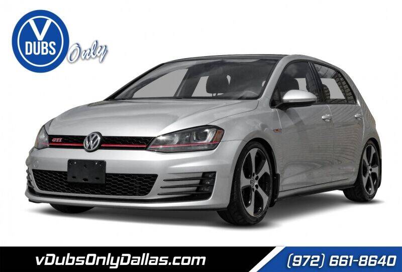 2016 Volkswagen Golf GTI for sale at VDUBS ONLY in Plano TX