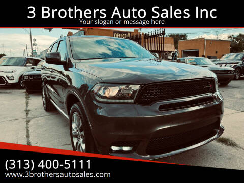 2020 Dodge Durango for sale at 3 Brothers Auto Sales Inc in Detroit MI