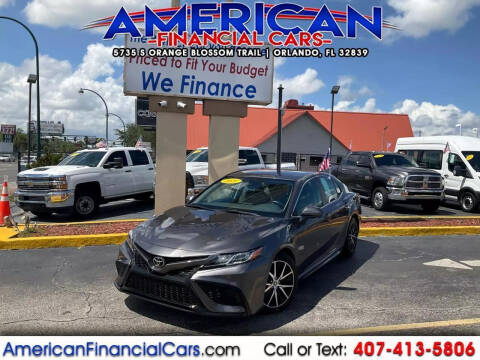 2021 Toyota Camry for sale at American Financial Cars in Orlando FL