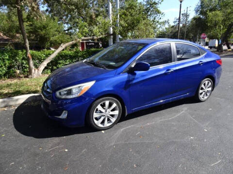 2014 Hyundai Accent for sale at DONNY MILLS AUTO SALES in Largo FL