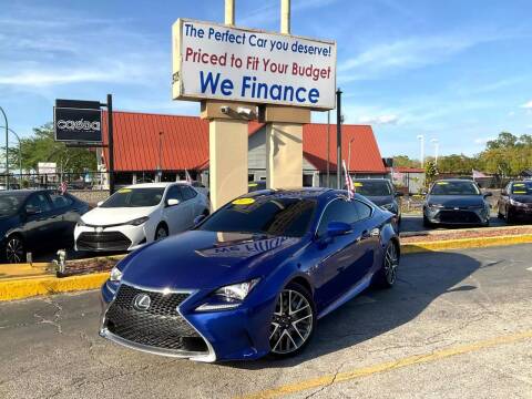 2017 Lexus RC 200t for sale at American Financial Cars in Orlando FL