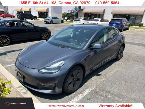 2022 Tesla Model 3 for sale at HorsePower Motors in Norco CA
