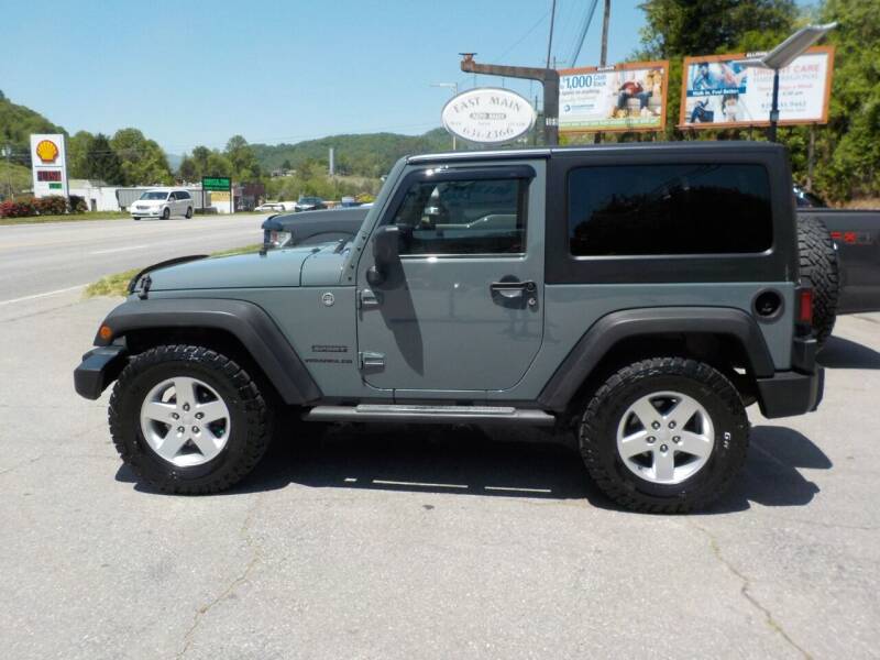 2014 Jeep Wrangler for sale at EAST MAIN AUTO SALES in Sylva NC