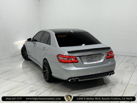 2010 Mercedes-Benz E-Class E 63 AMG