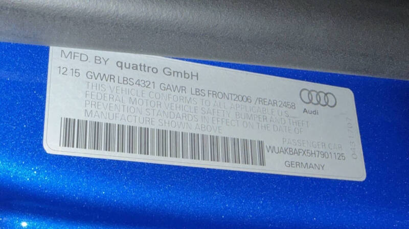 2017 Audi R8 5.2 quattro V10 Plus