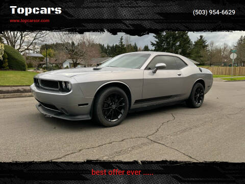 2014 Dodge Challenger for sale at Topcars in Wilsonville OR