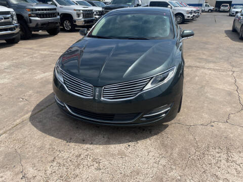 2016 Lincoln MKZ for sale at ANF AUTO FINANCE in Houston TX