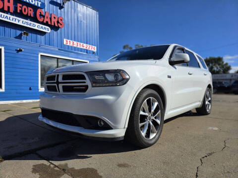 2014 Dodge Durango for sale at Detroit Cash for Cars in Warren MI