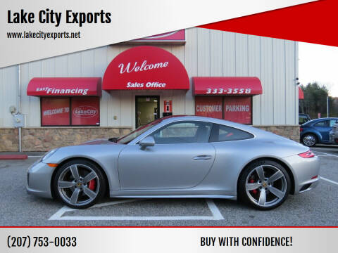 2018 Porsche 911 for sale at Lake City Exports in Auburn ME