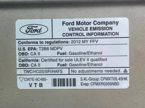 2012 Ford E-Series E-250